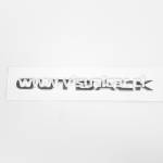 Emblema letras / palabra OUTBACK para SUBARU - Cromado - 19x1,5 CM