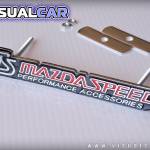 Emblema metálico 'MS MazdaSpeed' - para Mazda