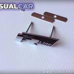 Emblema metálico 'R LINE' - para Volkswagen