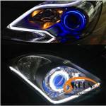 2 Tiras led para focos flexible - 60 cm - Color blanco