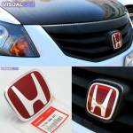 Emblema HONDA H ROJO - Frontal o Maletero, CALIDAD SUPERIOR OEM, 4 medidas disponibles.