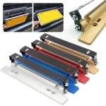 Porta patente ajustable - Estilo Fibra de Carbono - Universal