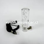 Pomo de Burbuja transparente con luz verde - 15 CM