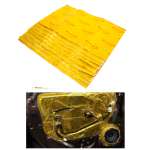 Set de Aislantes acústico / sonoro y térmico de goma, con terminación de aluminio - Calidad premium