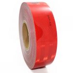 Cinta Reflectante Adhesiva - Rojo - Rollo 40 metros