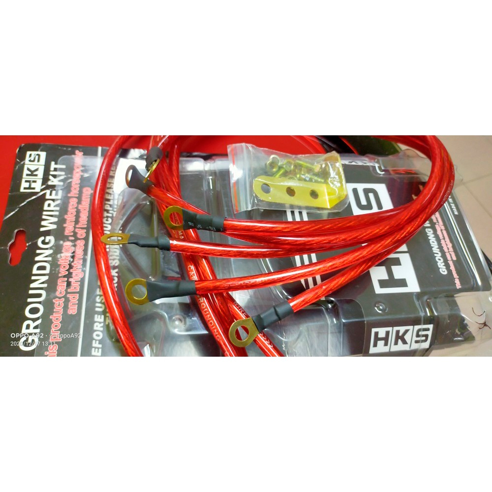 Ground Kit Hks Auto Kit Cable Tierra Universal - Imagen 4
