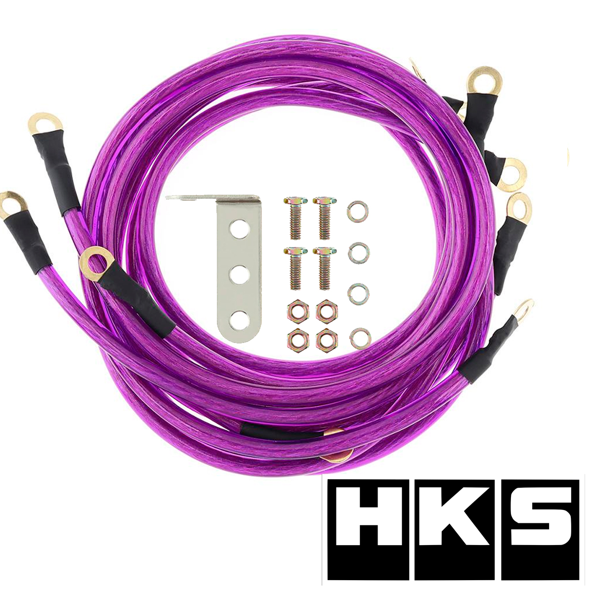 Ground Kit Hks Auto Kit Cable Tierra Universal - Imagen 6